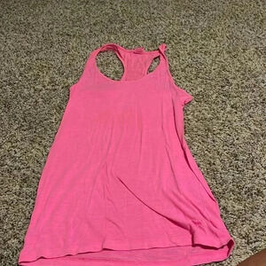 Pink tank top size medium